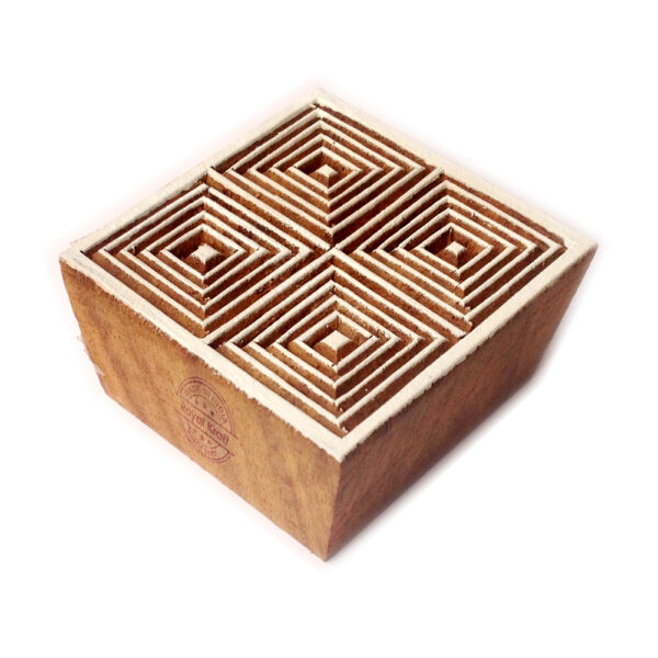 Square Wooden Stamps - Single