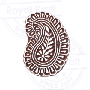 Paisley Wooden Stamps - Single