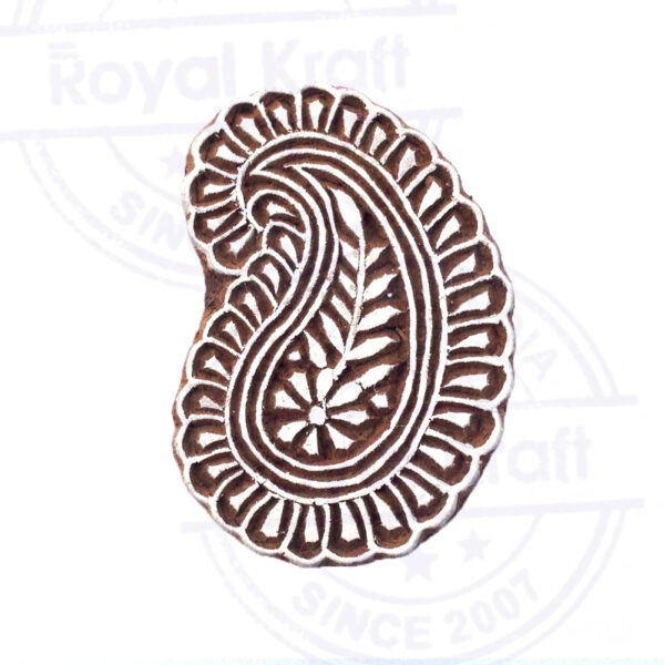 Paisley Wooden Stamps - Single