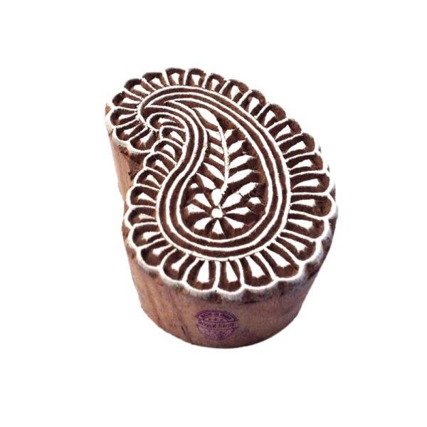 Paisley Wooden Stamps - Single