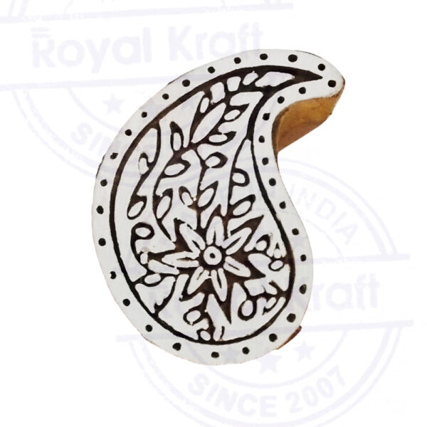 Paisley Wooden Stamps - Single