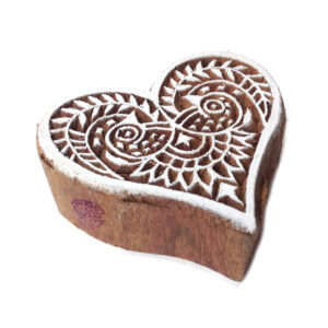 Heart Wooden Stamps - Single