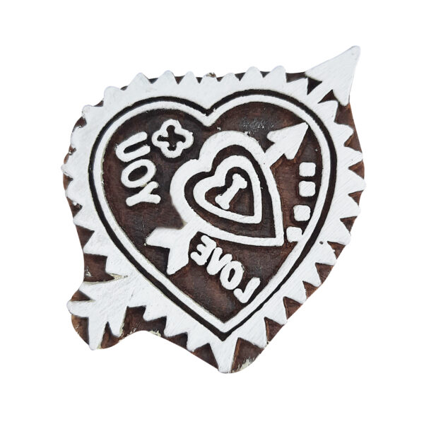 Heart Wooden Stamps - Single