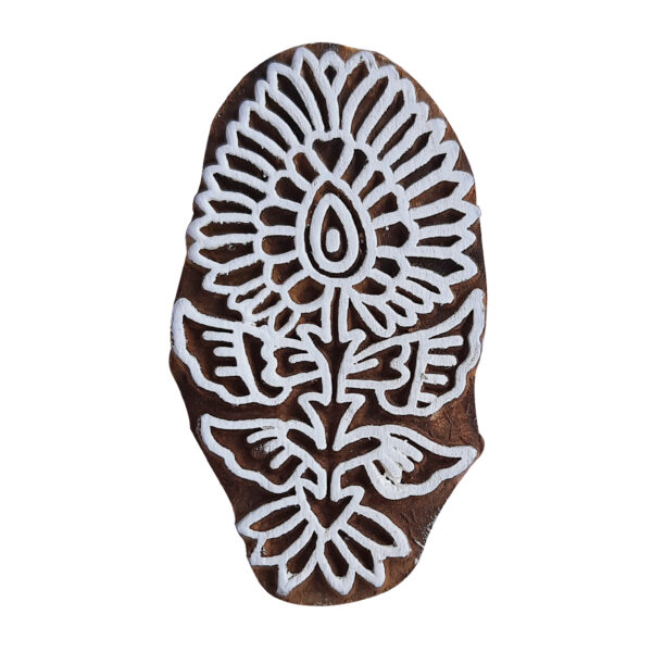 Floral Wooden Stamps - Single