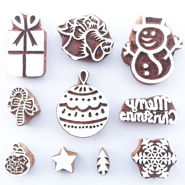 Christmas Wooden Stamp