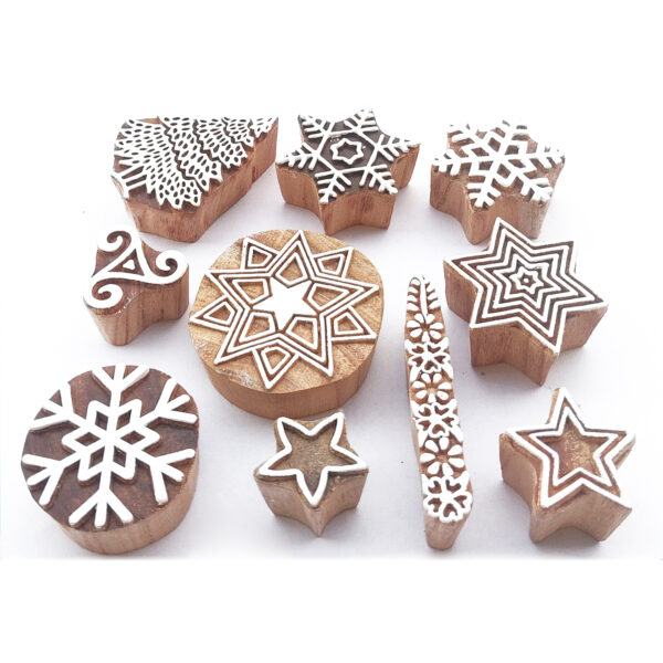 Christmas Wooden Stamp