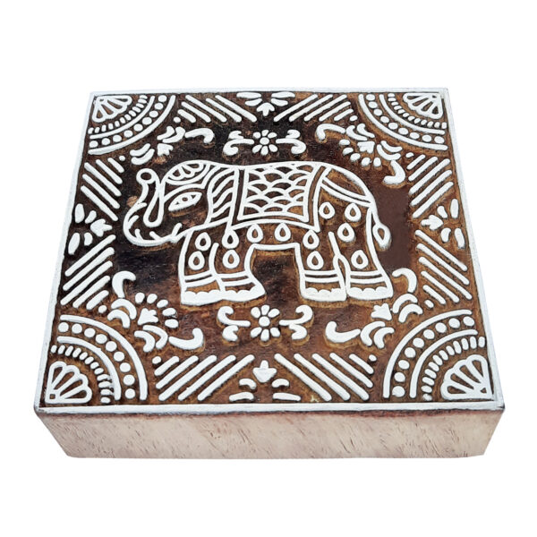 Square Wooden Stamp