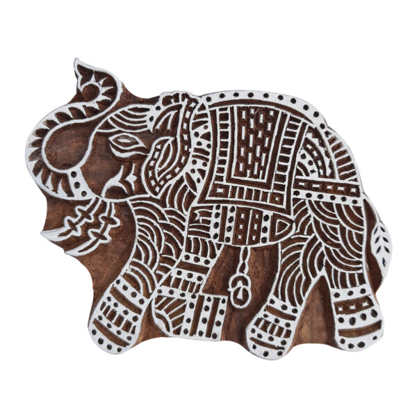 Elephant Printing Block