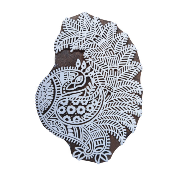 Peacock Printing Stamp