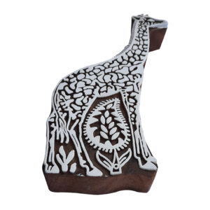 Giraffe Wooden Block