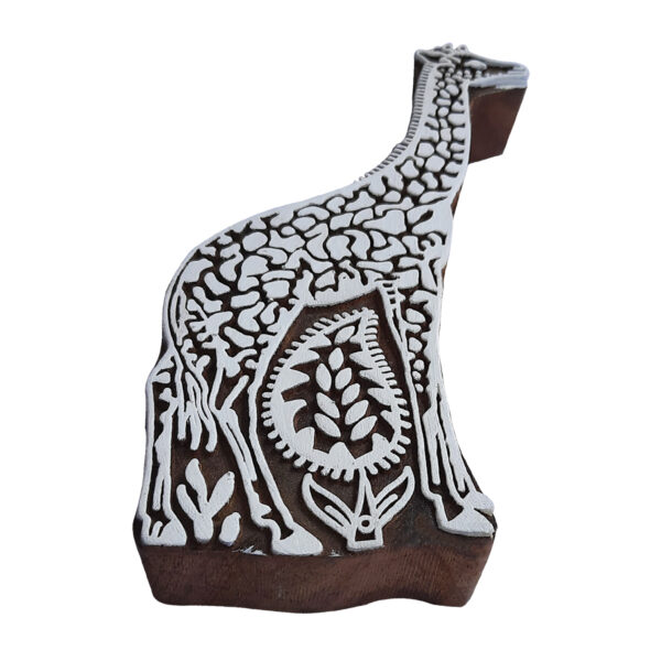 Giraffe Wooden Block