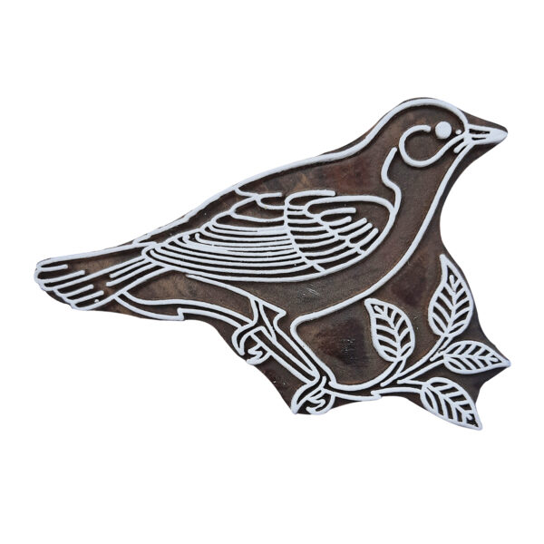 Birds Printing Block