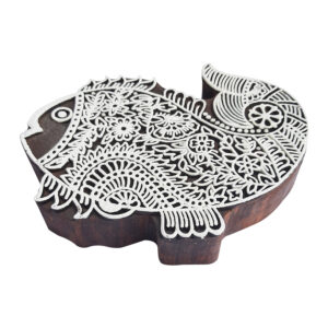 Fish Printing Block