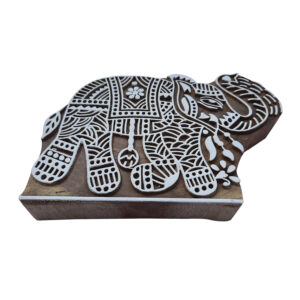 Elephant Wooden Stamp