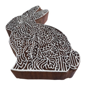 Rabbit Wooden Stamp