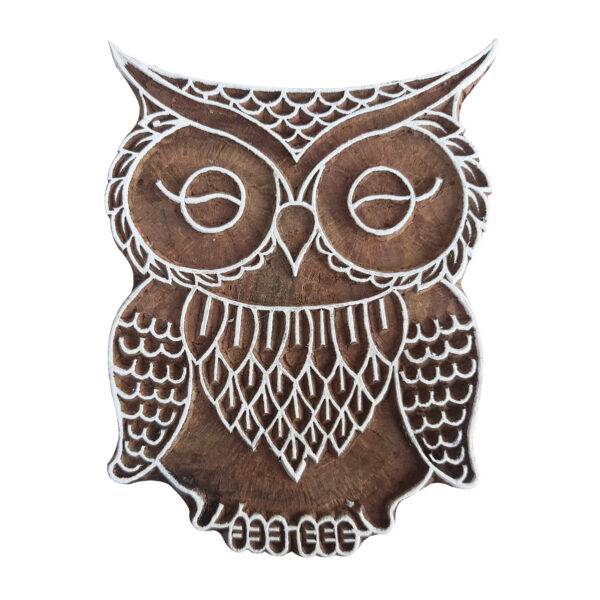 Owl Printing Block