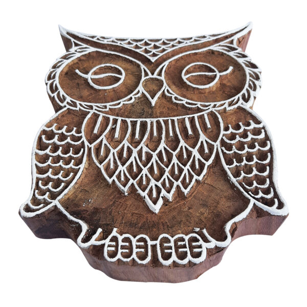 Owl Wooden Stamp
