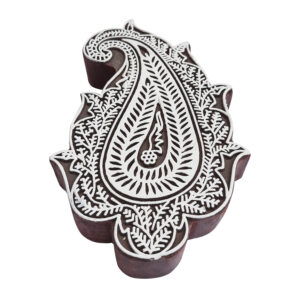 Paisley Wooden Block