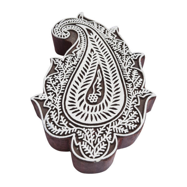 Paisley Wooden Block