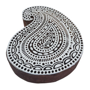 Paisley Printing Block