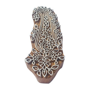 Paisley Wooden Stamp