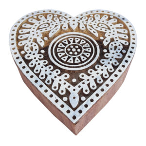 Heart Wooden Stamp