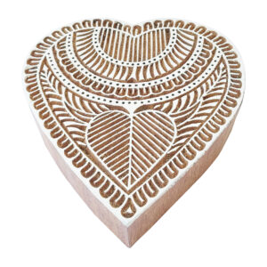 Heart Wooden Stamp