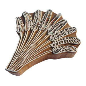 Leaf Wooden Block