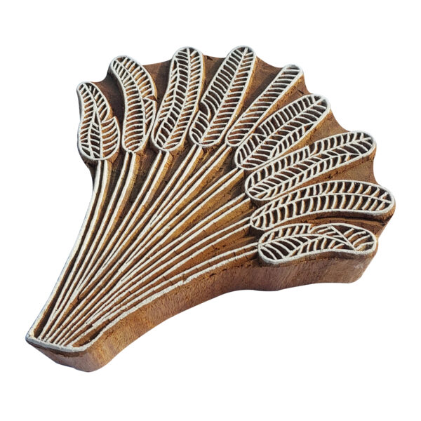Leaf Wooden Block
