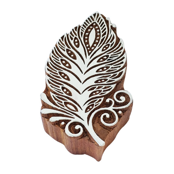 Feather Wooden Stamp