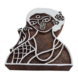 Figure Wooden Stamp